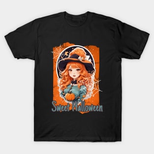 Sweet Girl Halloween Sweet Halloween T-Shirt